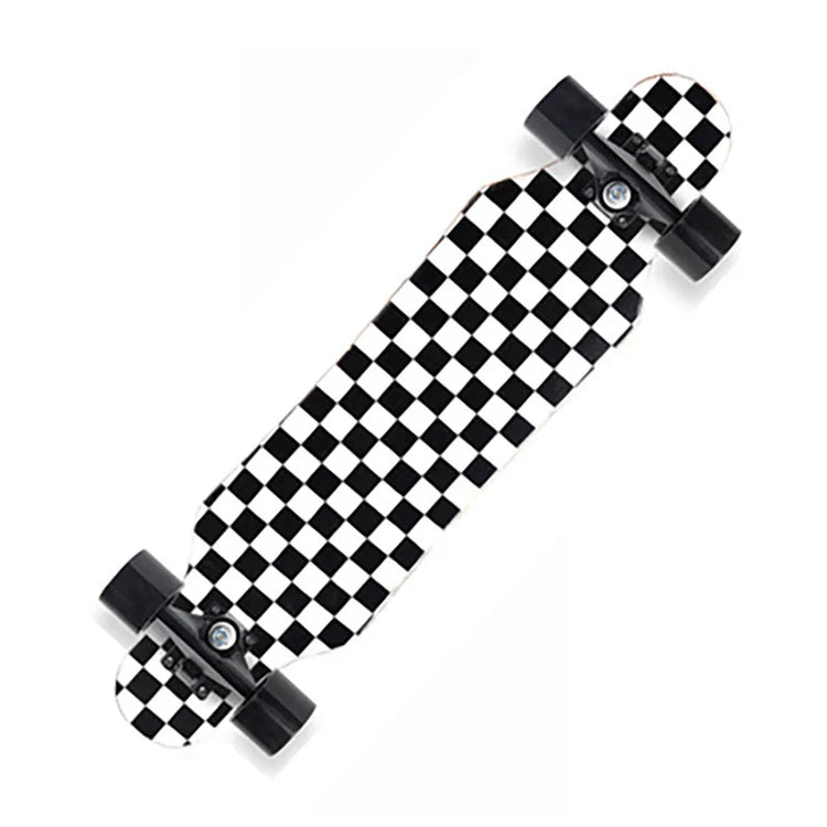 79cm/31" Beginner Skateboard Longboard Maple Flat-Plate Double Rocker Board Steel Bearing PU Wheels Children Adult Skate Board