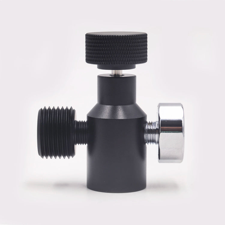 New Model Soda Water CO2 Cylinder Refill Adapter Connector Gas Regulator Tank Aquarium Homebrew Tr21-4 to W21.8-14