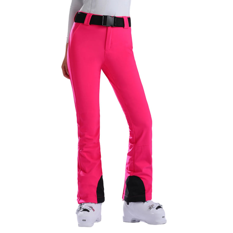 New Slim Fit Skiing Pants Women Snow Trousers Winter Warm Sweat Pants Outdoor Windproof Ski Pants Waterproof Snowboard Clothes