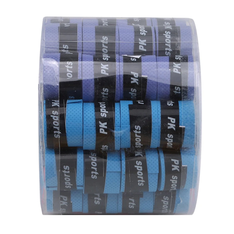 60Pcs Tennis Overgrip Tennis Racket PU Anti-skid Sweatband Absorbed Wrap Taps Fishing Rods Badminton Grips Overgrip Tape