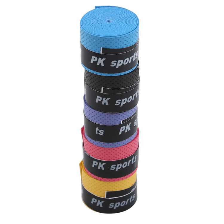 60Pcs Tennis Overgrip Tennis Racket PU Anti-skid Sweatband Absorbed Wrap Taps Fishing Rods Badminton Grips Overgrip Tape