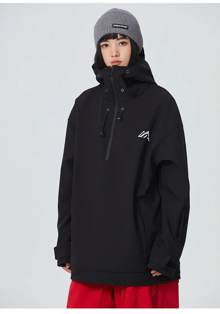 Outdoor Couple's Skiing Jackets Pro Windproof Woman Ski Sport Hoodies Man Winter Snowboard Tracksuit 2025 New Warm Snow Clothes