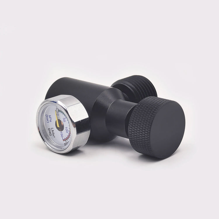 New Model Soda Water CO2 Cylinder Refill Adapter Connector Gas Regulator Tank Aquarium Homebrew Tr21-4 to W21.8-14