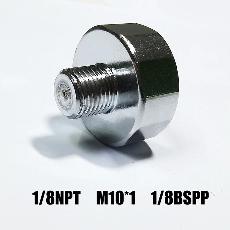 Mini 200bar 350bar Manometer Gauge 1inch 1/8NPT, 1/8BSPP, M10*1, M8*1 High Pressure Hand Pump Diving Mountaineering
