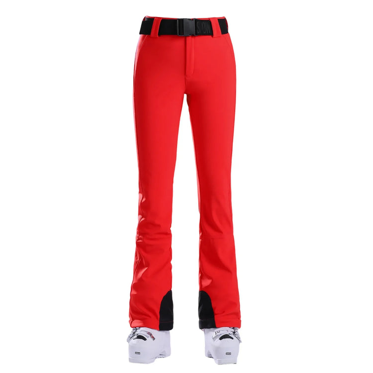 New Slim Fit Skiing Pants Women Snow Trousers Winter Warm Sweat Pants Outdoor Windproof Ski Pants Waterproof Snowboard Clothes