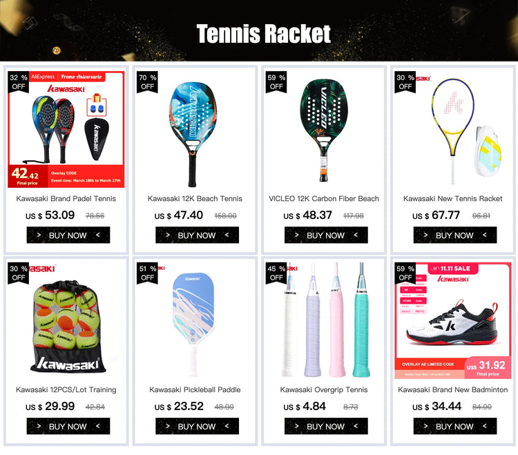 Kawasaki SHARP 566/568 Professional Tennis Racket Carton Fiber 16X19 55-62LBS Un-Strung Racket tennis
