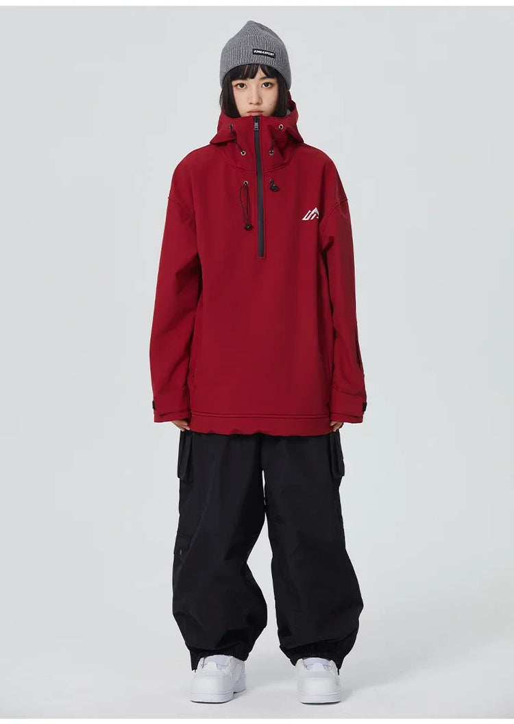 Outdoor Couple's Skiing Jackets Pro Windproof Woman Ski Sport Hoodies Man Winter Snowboard Tracksuit 2025 New Warm Snow Clothes