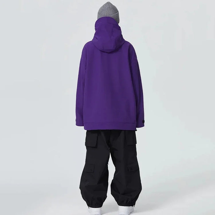 Outdoor Couple's Skiing Jackets Pro Windproof Woman Ski Sport Hoodies Man Winter Snowboard Tracksuit 2025 New Warm Snow Clothes