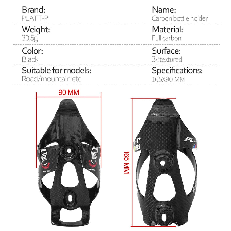 Full Carbon Fiber Bicycle Ultralig Water Bottle Cage MTB Road Bike Bottle Holder Cycle Equipment