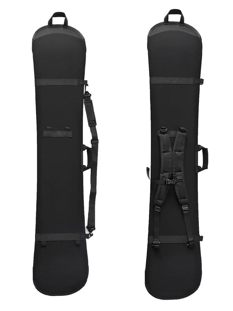 Ski Bag Snowboard Bag Monoboard Plate Protective Case Adjustable Large Capacity Scratch-Resistant Backpack Portable Skiing Bags
