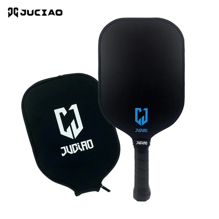 Juciao Hot Selling Pickleball Paddle High Quality Carbon Fiber Composite Spin Pickleball Paddle
