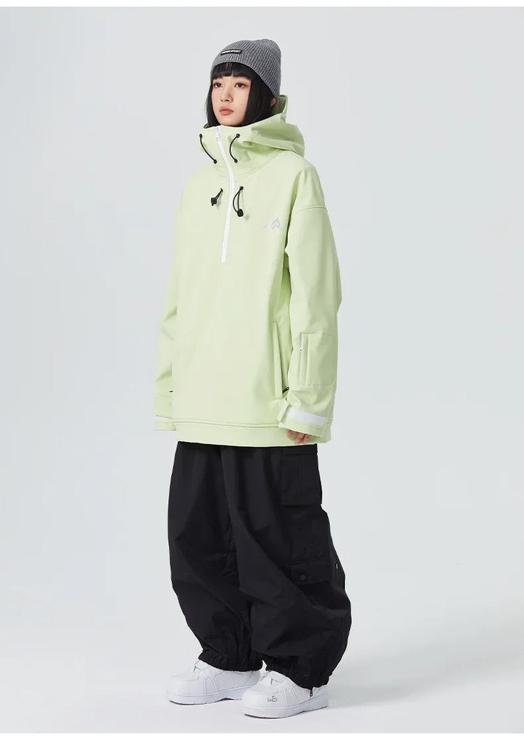 Outdoor Couple's Skiing Jackets Pro Windproof Woman Ski Sport Hoodies Man Winter Snowboard Tracksuit 2025 New Warm Snow Clothes