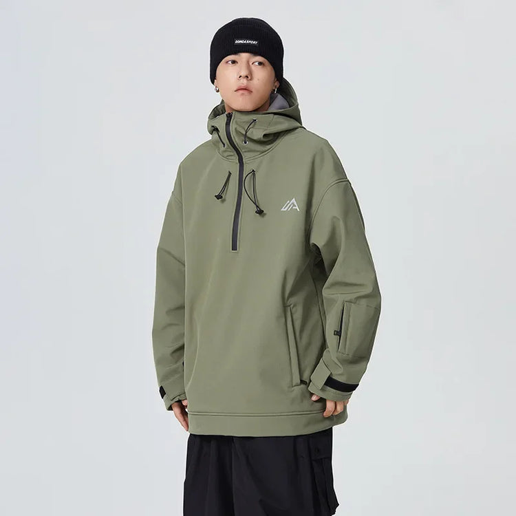 Outdoor Couple's Skiing Jackets Pro Windproof Woman Ski Sport Hoodies Man Winter Snowboard Tracksuit 2025 New Warm Snow Clothes