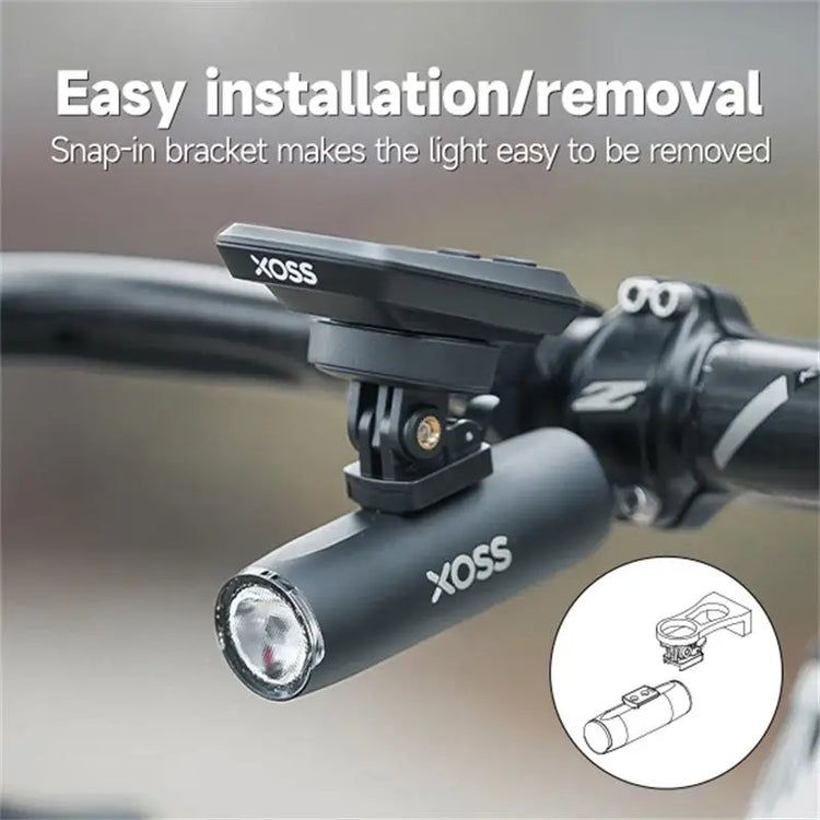 XOSS 800lumen BIcycle Light Bike Headlight Waterproof USB Rechargeable MTB Front Lamp Bicycle Flash Light