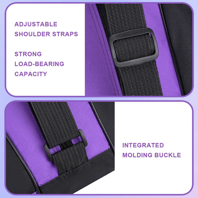 Portable Roller Skates Bag Ice Skating Bag Large Capacity Breathable Kids Inline Skates Bag Skates Storage Bag Skating Shoes Bag