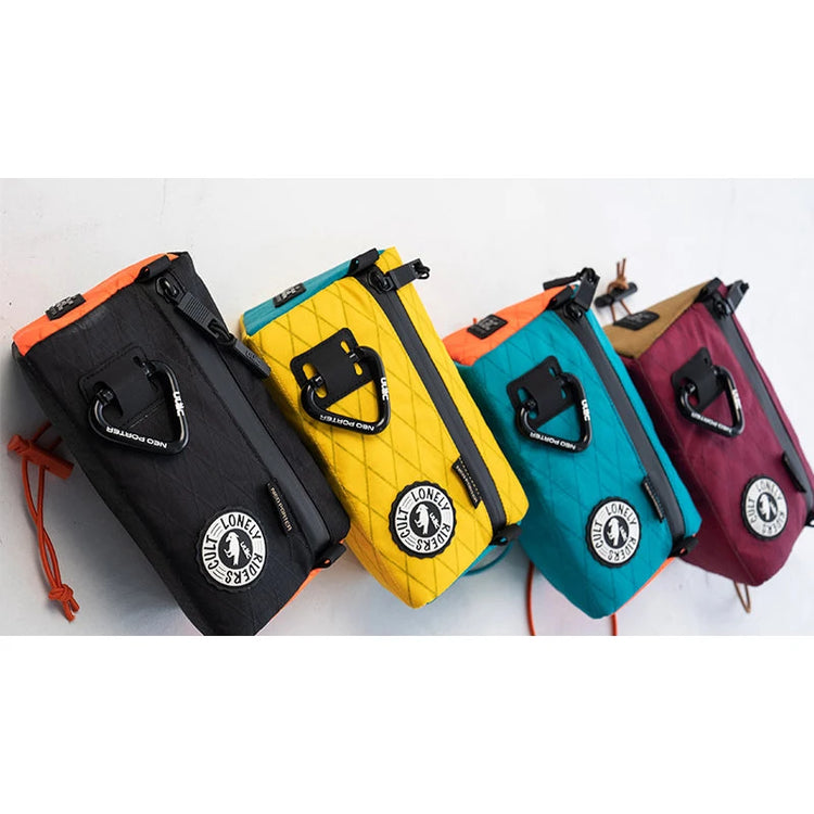 ULAC Multifunctional Bicycle Handlebar Bag 1.1/1.5/2.7L Large Capacity  Waterproof Portable Shoulder Bag Cycling Accessories