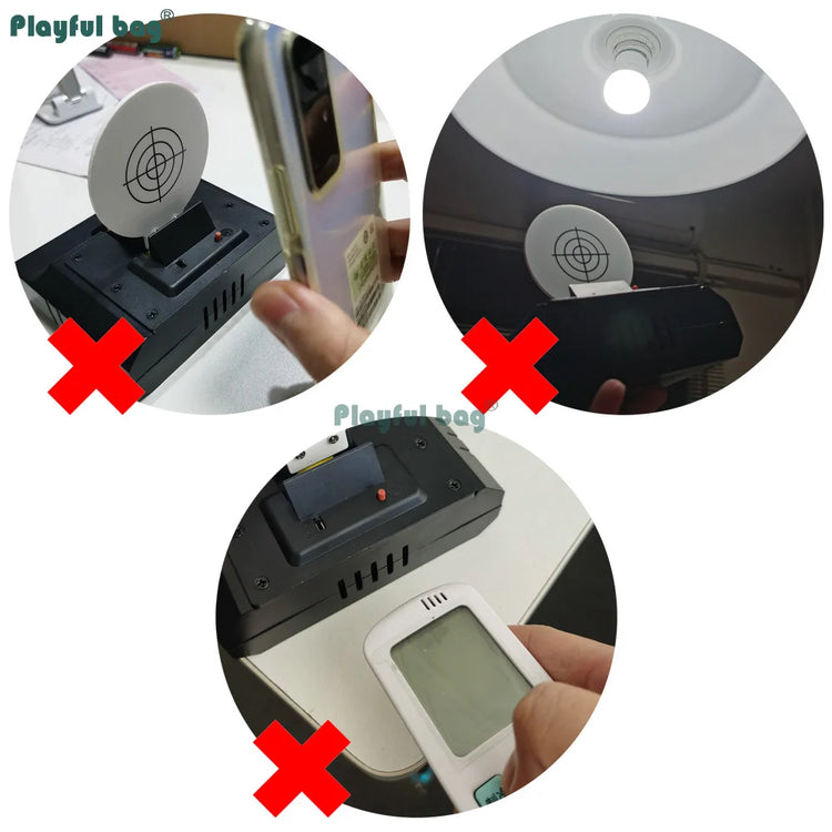 Playful bag CS sport laser sensor target Automatic reset Toy game device Indoor Training laser target Electric toys 2MW AQB116