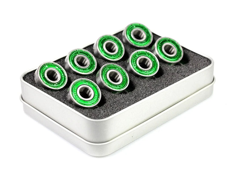 10/16pcs Bearing 608ZZ RS Waterproof Silent Ceramic 8x22x7mm ABEC-9 ILQ-9 Ball Bearing Roller Skate Speed Skate Skateboard