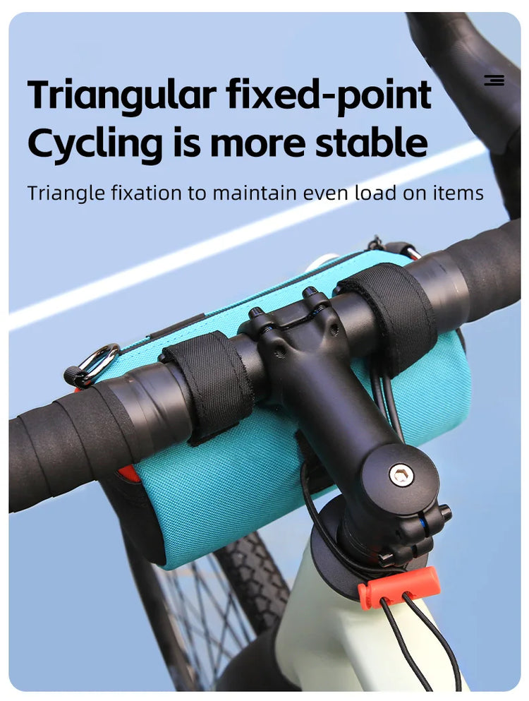 ULAC Multifunctional Bicycle Handlebar Bag 1.1/1.5/2.7L Large Capacity  Waterproof Portable Shoulder Bag Cycling Accessories