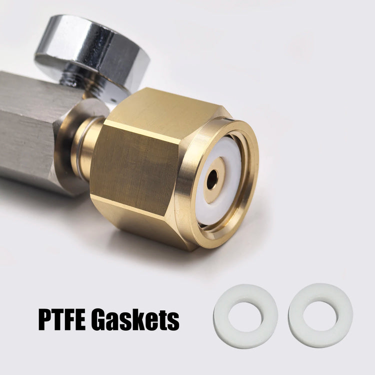 Soda Water Accessory Sparking Water Maker Cylinder Tank CO2 Filling Station Refill Adapter Connector W21.8-14 or G3/4 or CGA320