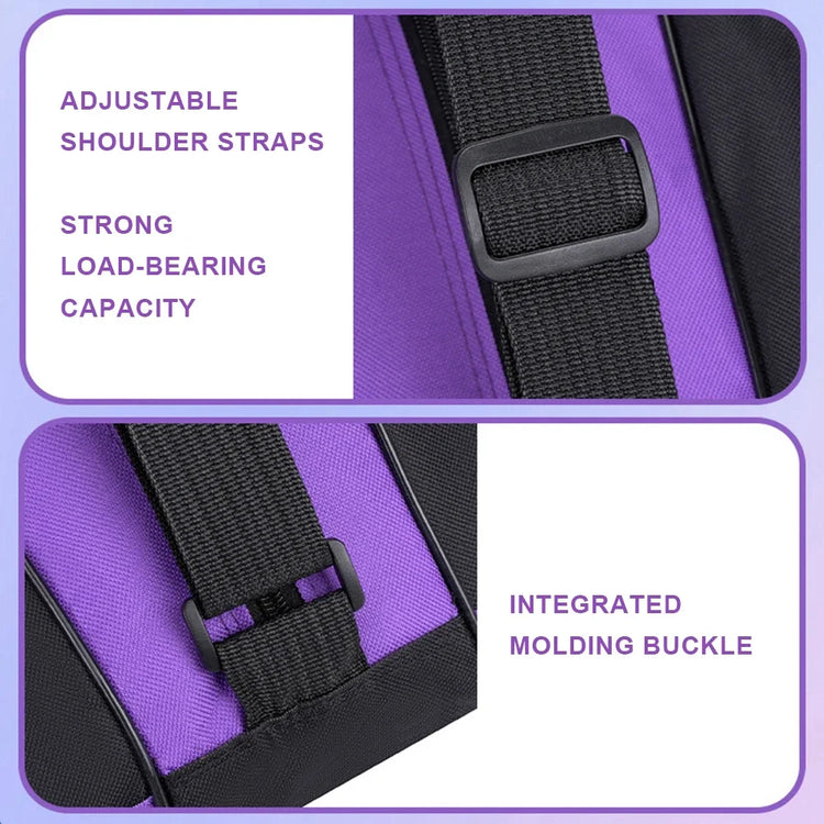Portable Roller Skates Bag Ice Skating Bag Large Capacity Breathable Kids Inline Skates Bag Skates Storage Bag Skating Shoes Bag