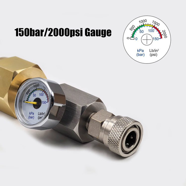 Soda Water Accessory Sparking Water Maker Cylinder Tank CO2 Filling Station Refill Adapter Connector W21.8-14 or G3/4 or CGA320