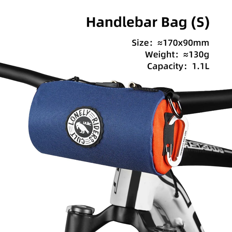 ULAC Multifunctional Bicycle Handlebar Bag 1.1/1.5/2.7L Large Capacity  Waterproof Portable Shoulder Bag Cycling Accessories