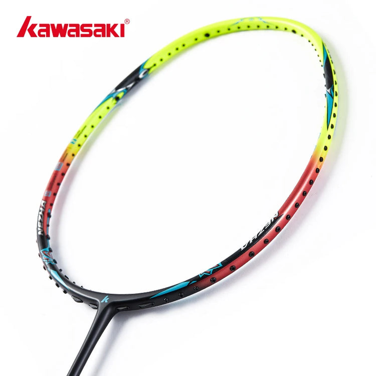 Kawasaki 5U Badminton Racket Professional Super Light Offensive Type High Graphite Badminton Racquet For Training  NeZha 35