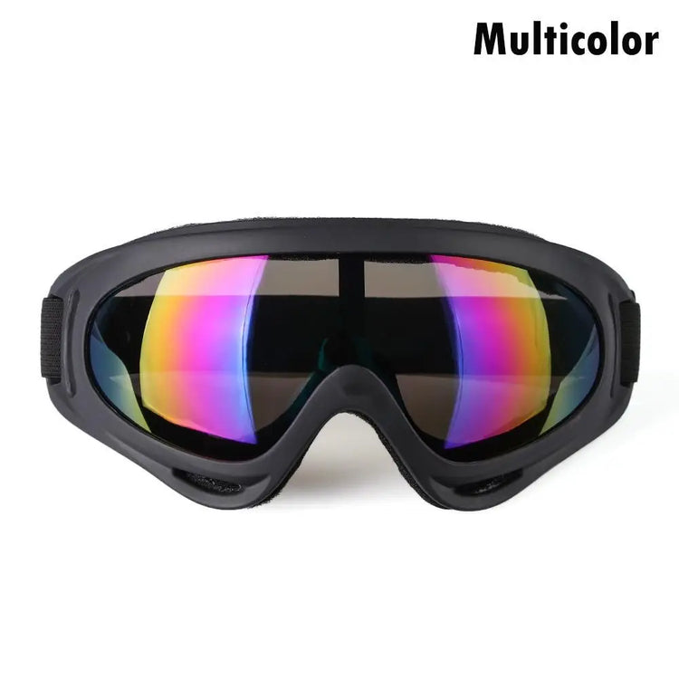 1PC Unisex Skiing Glasses Winter Windproof Goggles Eyewear Ski Dustproof Lens Sunglasses Outdoor Sports Cycling Frame Glasses