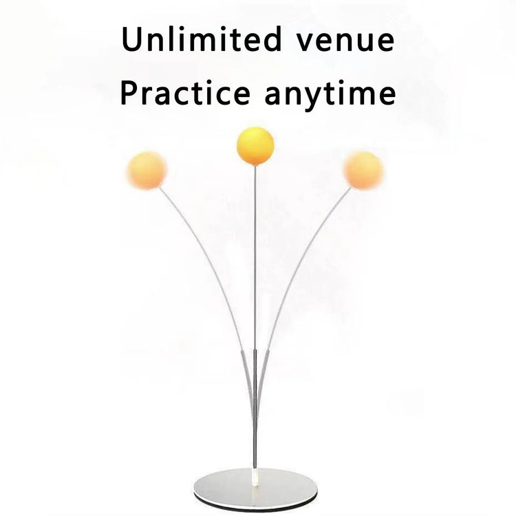 Table Tennis Soft Shaft Equipment Set with Bulk Practice - Balls Paddles Set for Parent-child Interaction