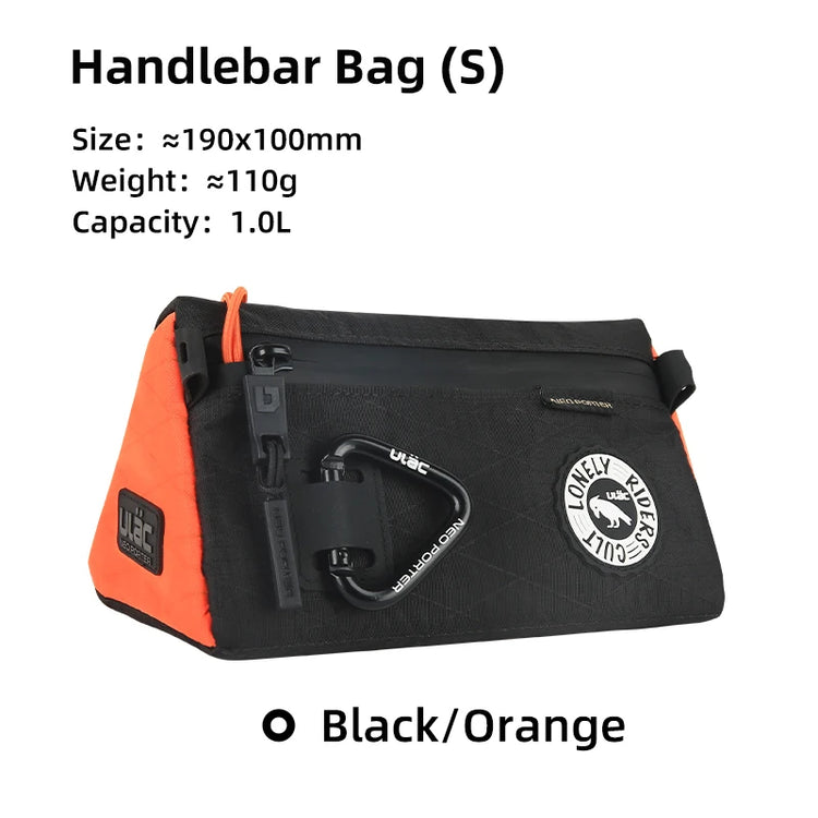 ULAC Multifunctional Bicycle Handlebar Bag 1.1/1.5/2.7L Large Capacity  Waterproof Portable Shoulder Bag Cycling Accessories