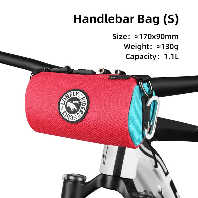 ULAC Multifunctional Bicycle Handlebar Bag 1.1/1.5/2.7L Large Capacity  Waterproof Portable Shoulder Bag Cycling Accessories