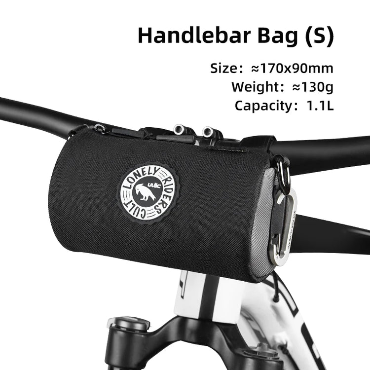 ULAC Multifunctional Bicycle Handlebar Bag 1.1/1.5/2.7L Large Capacity  Waterproof Portable Shoulder Bag Cycling Accessories