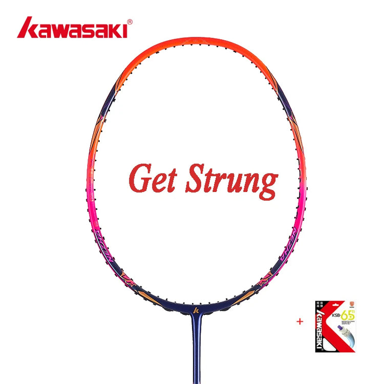 Kawasaki 5U Badminton Racket Professional Super Light Offensive Type High Graphite Badminton Racquet For Training  NeZha 35