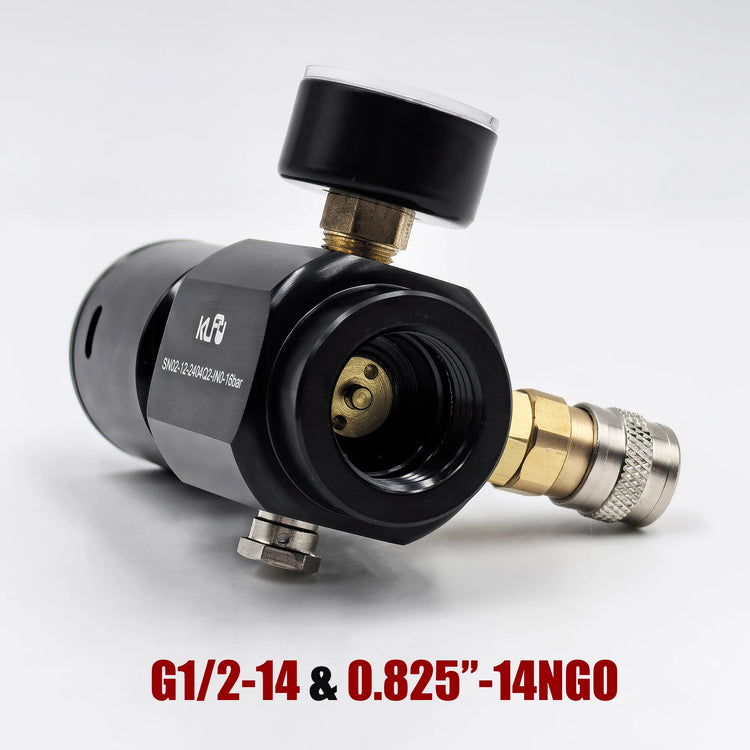 HPA Air Portable Micro CO2 Regulator Low Pressure Regulator 0-150psi American Standard Adapter Accessories for Pneumatic Tools