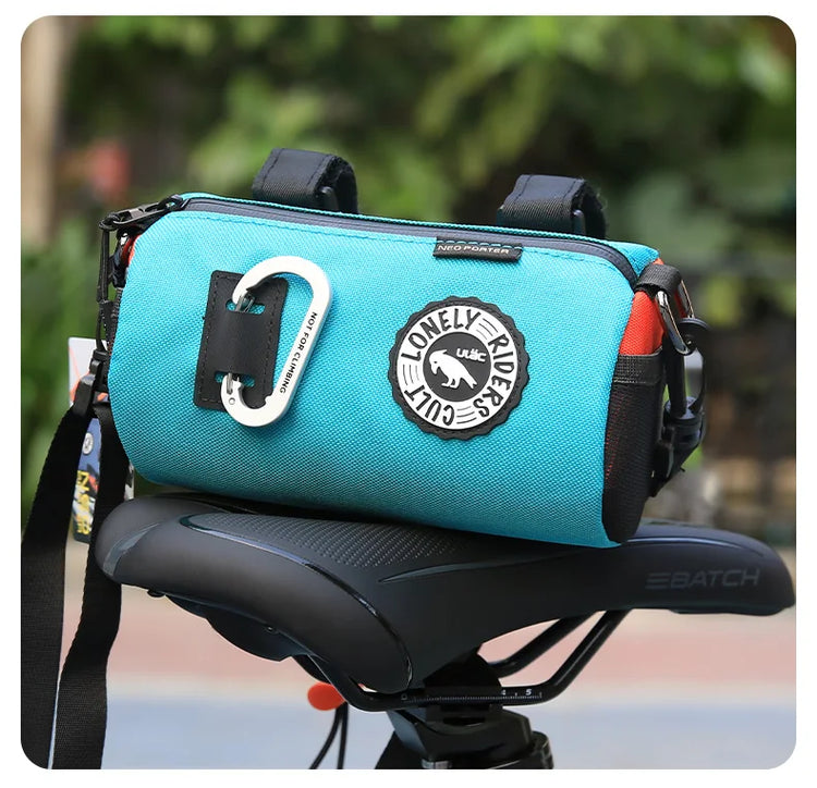 ULAC Multifunctional Bicycle Handlebar Bag 1.1/1.5/2.7L Large Capacity  Waterproof Portable Shoulder Bag Cycling Accessories
