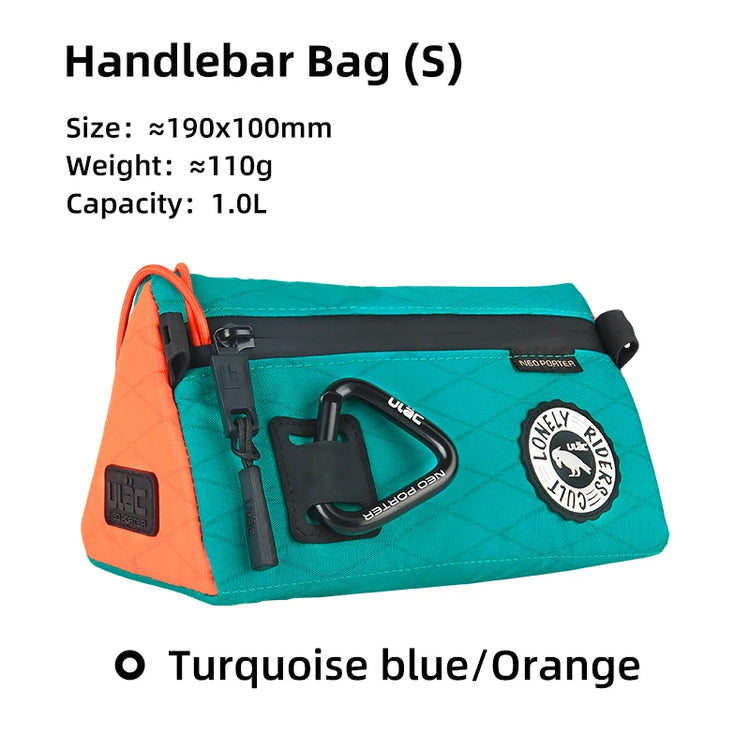 ULAC Multifunctional Bicycle Handlebar Bag 1.1/1.5/2.7L Large Capacity  Waterproof Portable Shoulder Bag Cycling Accessories