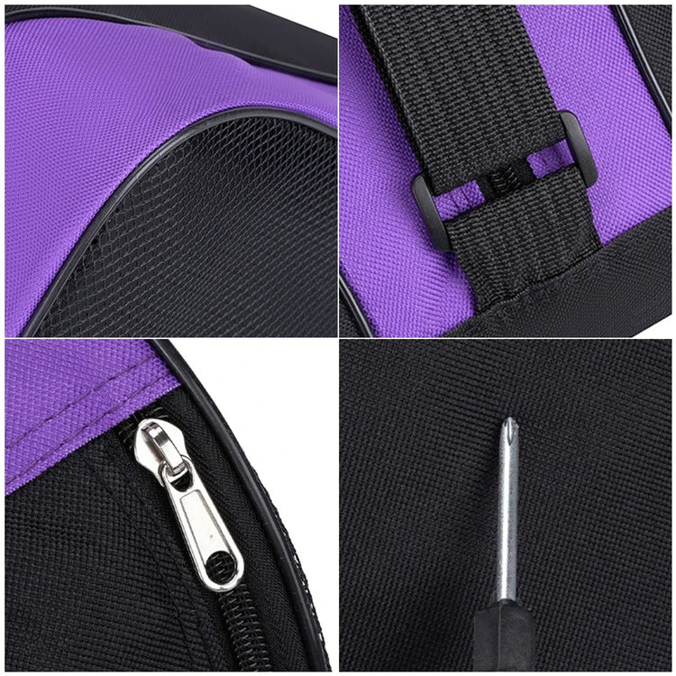 Portable Roller Skates Bag Ice Skating Bag Large Capacity Breathable Kids Inline Skates Bag Skates Storage Bag Skating Shoes Bag