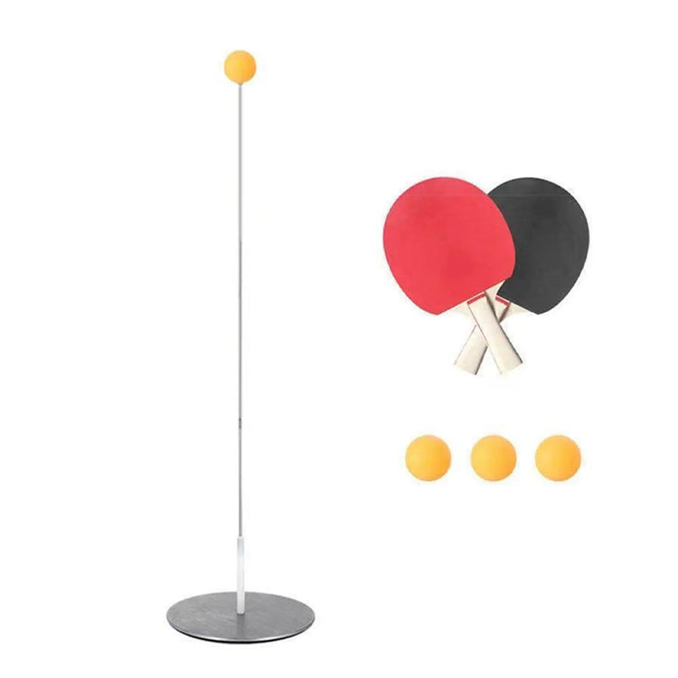 Table Tennis Soft Shaft Equipment Set with Bulk Practice - Balls Paddles Set for Parent-child Interaction